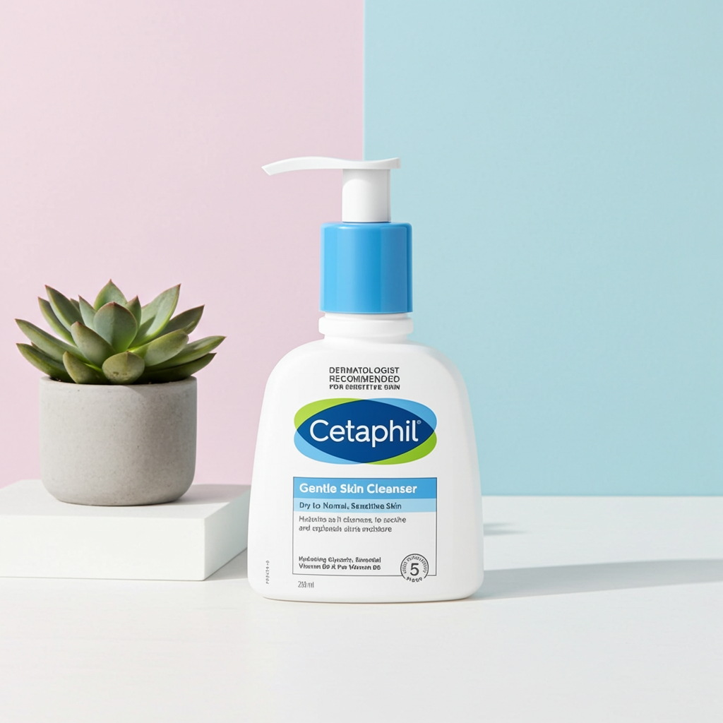 Cetaphil Gentle Skin Cleanser for Dry to Normal Sensitive Skin 236ml