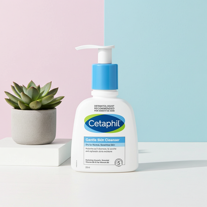 Cetaphil Gentle Skin Cleanser for Dry to Normal Sensitive Skin 236ml