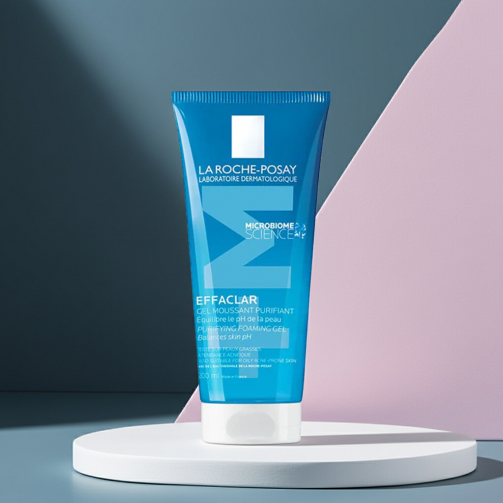 La Roche-Posay Effaclar Foaming Cleansing Gel for Oily & Acne-Prone Skin 200ml