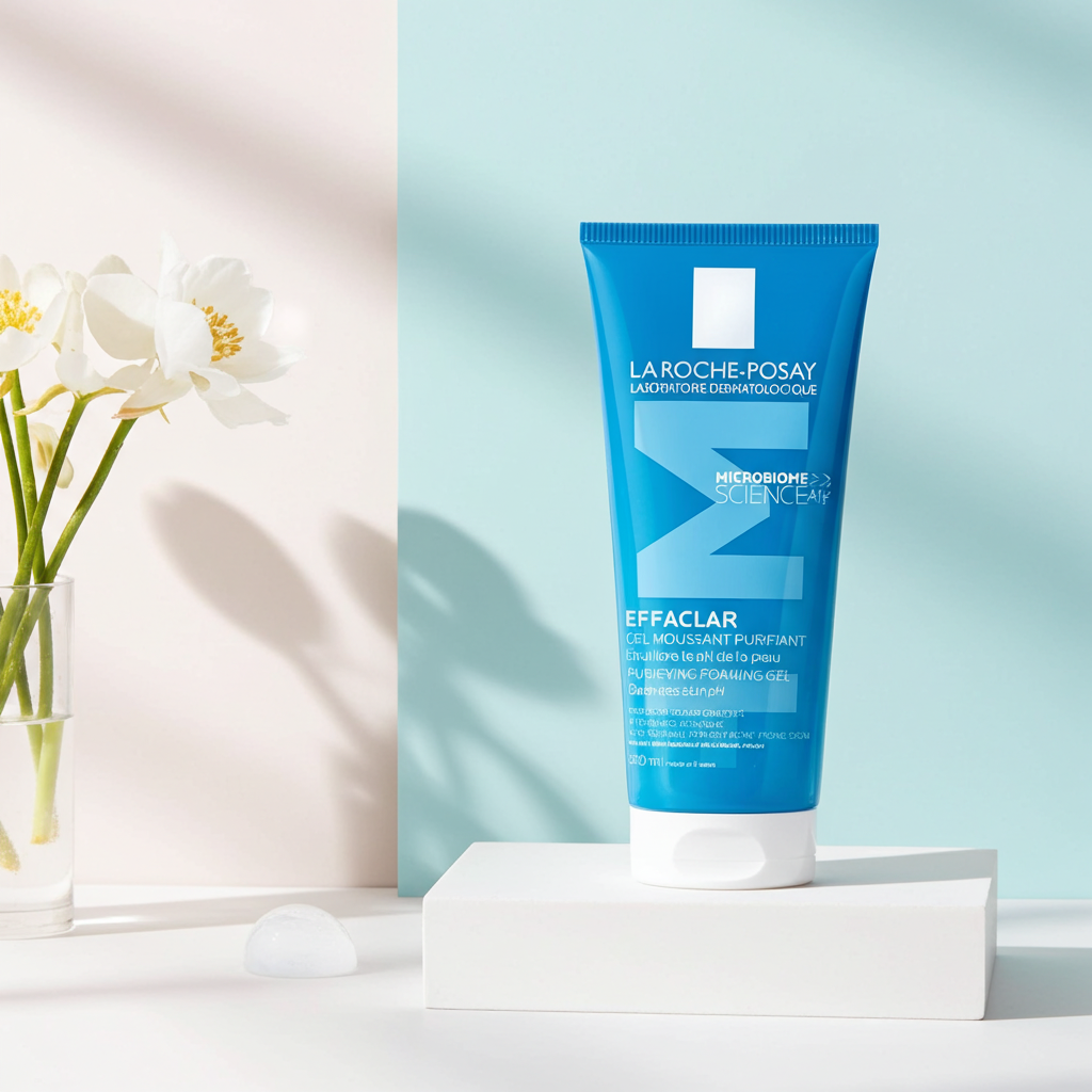 La Roche-Posay Effaclar Foaming Cleansing Gel for Oily & Acne-Prone Skin 200ml