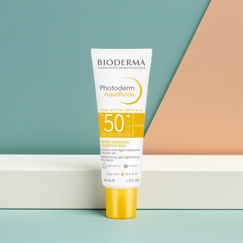 Bioderma Photoderm Aquafluide Invisible SPF50+ Moisturising Facial Sunscreen 40ml