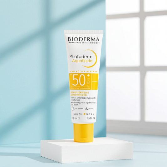 Bioderma Photoderm Aquafluide Invisible SPF50+ Moisturising Facial Sunscreen 40ml
