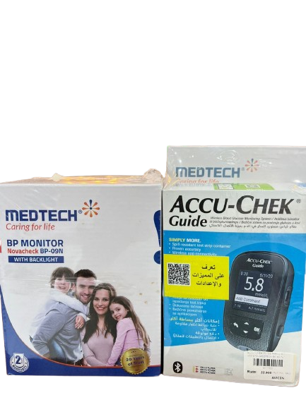 Accu-Chek Guide Mmol Kit+50 Str+Medtech Bp Mont Pack