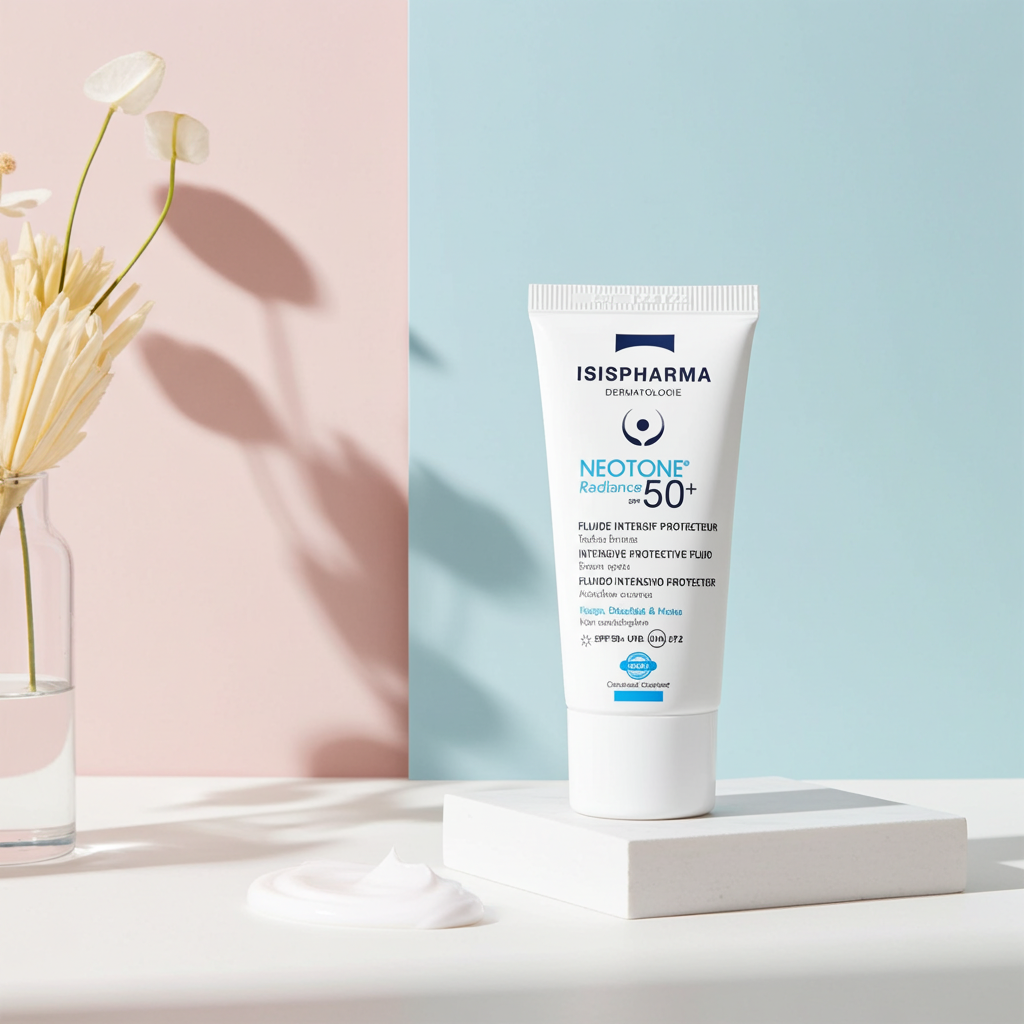 ISIS Pharma Neotone Radiance SPF 50 Brightening Sunscreen Cream for Dark Spots & Hyperpigmentation, 30ml
