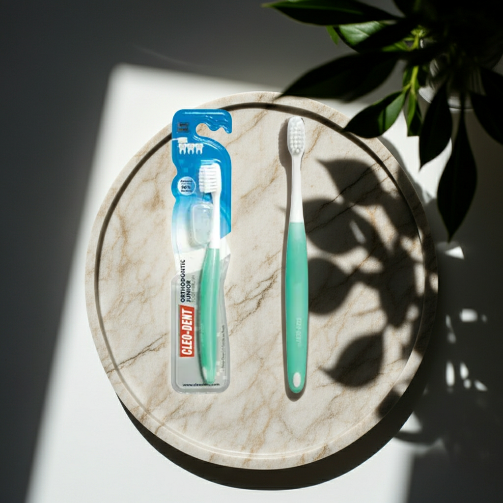 Cleo Dent Orthodontic Junior Soft Toothbrush