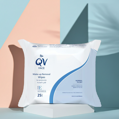 QV Face Make-Up Removal Wipes 25s