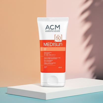 ACM Medisun SPF50+ Mattifying Sunscreen Gel 40ml (1+1 Pack)