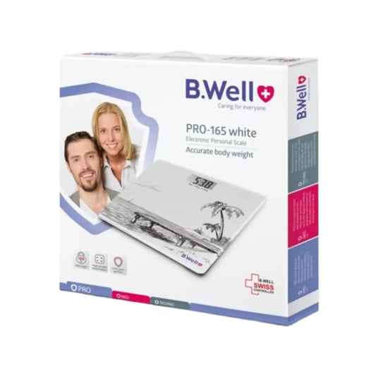 B.Well Electronic Personal Scale White (PRO-165)