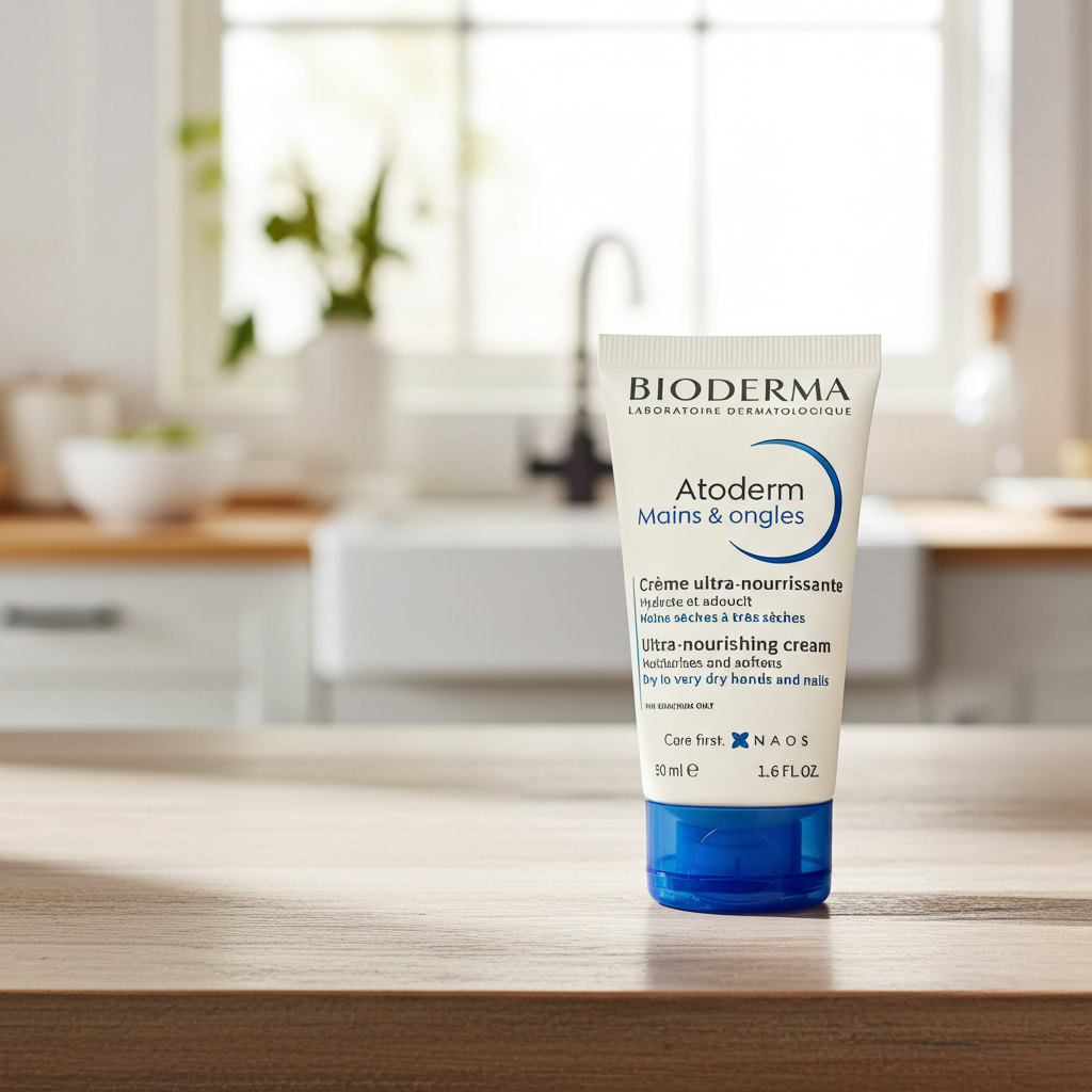 Bioderma Atoderm Ultra-Nourishing Hand & Nail Cream for Dry & Sensitive Skin, 50ml