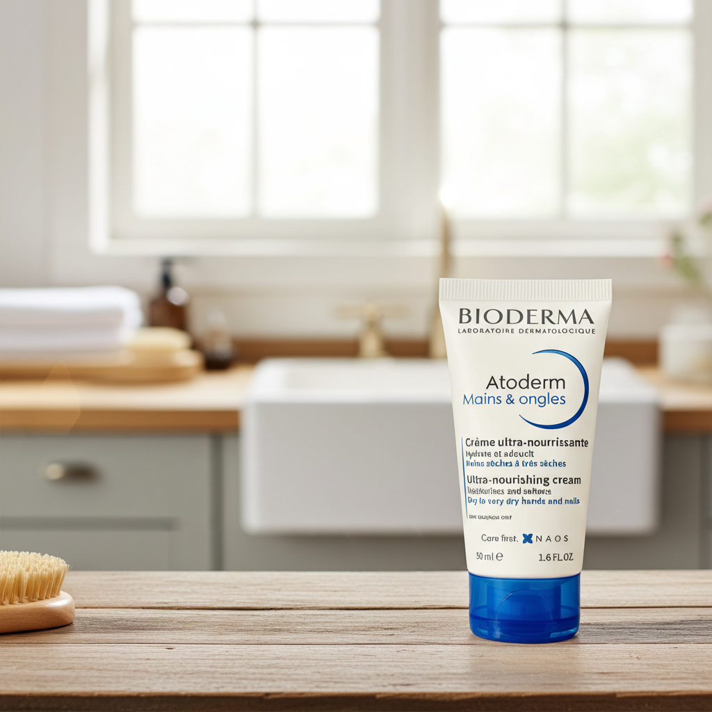Bioderma Atoderm Ultra-Nourishing Hand & Nail Cream for Dry & Sensitive Skin, 50ml