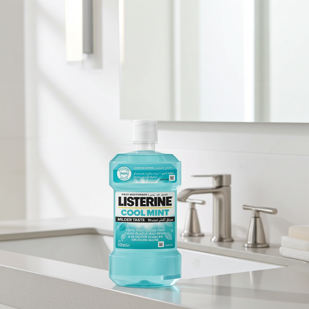 Listerine Mouthwash Cool Mint Milder Taste 250ml