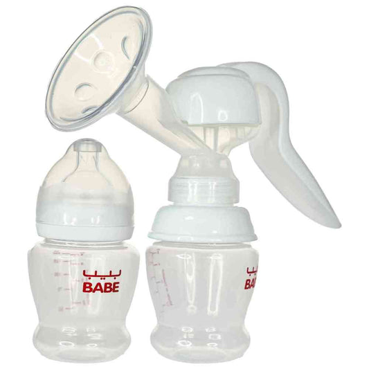 Babe Manual Breast Pump & Feeding Set