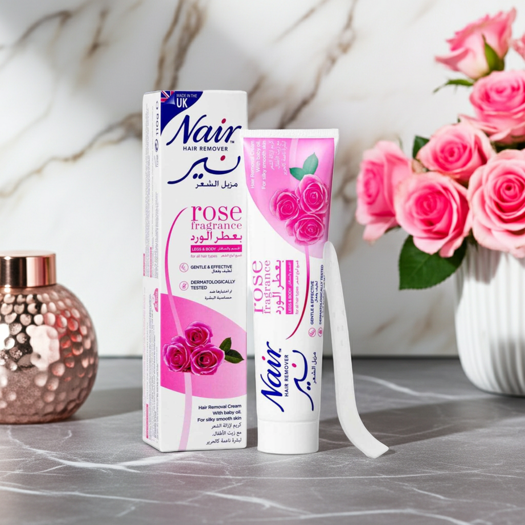 Nair Hair Remover Legs & Body Rose Cream 110ml