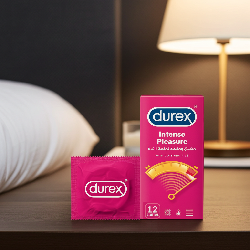 Durex Intense Pleasure Condoms 12s
