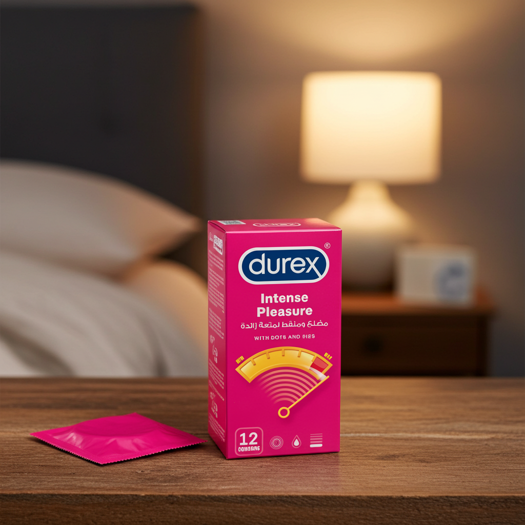 Durex Intense Pleasure Condoms 12s