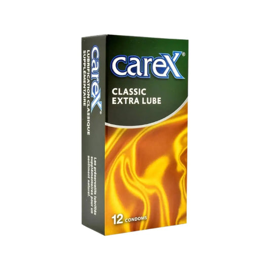 Carex Condoms Classic Extra Lube 12s