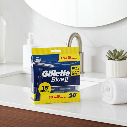 Gillette Blue II Disposable Razors 20S