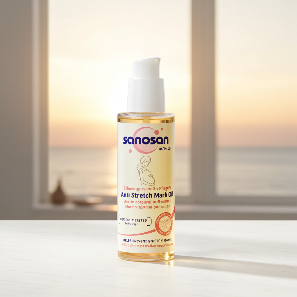 Sanosan Mama Anti Stretch Mark Oil 100ml