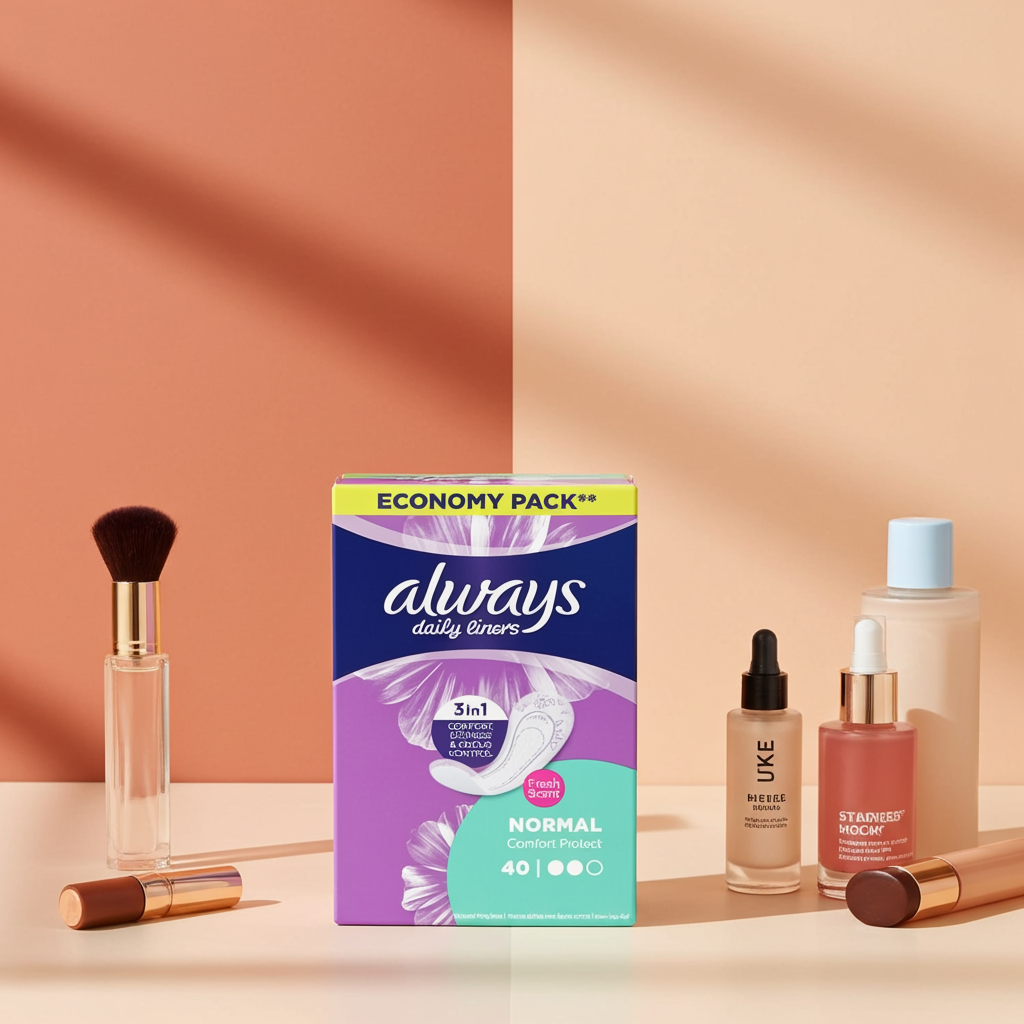 Always Comfort Protect Fresh Scent Normal Sanitary Pads 40 Pads – All-Day Comfort, Protection & Freshness