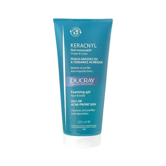 Ducray Keracnyl Foaming Gel Face & Body 200ml