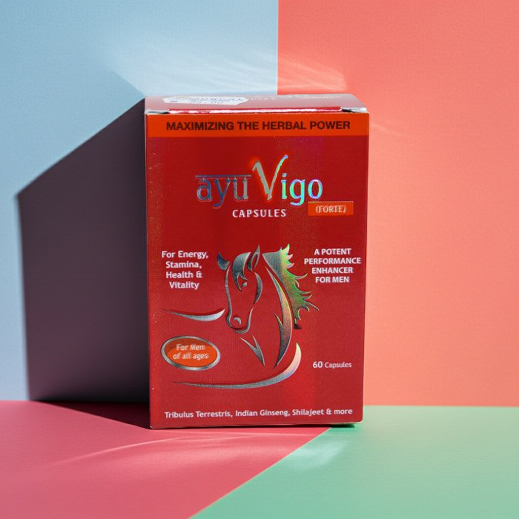 Ayu Vigo Performance Enhancer For Men 60 Capsules