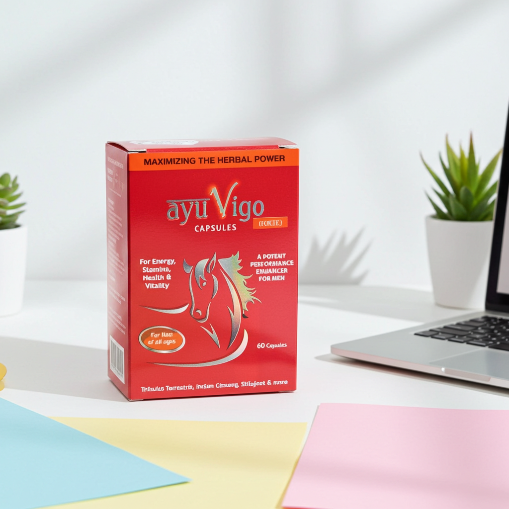 Ayu Vigo Performance Enhancer For Men 60 Capsules