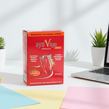 Ayu Vigo Performance Enhancer For Men 60 Capsules