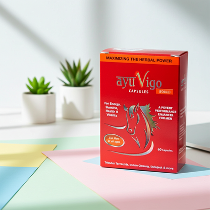 Ayu Vigo Performance Enhancer For Men 60 Capsules