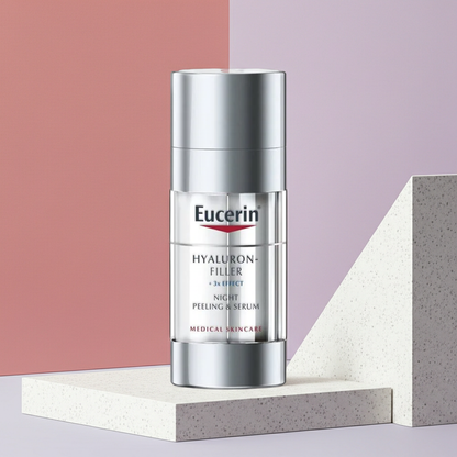 Eucerin Hyaluron Filler Night Peeling & Serum 2x15ml