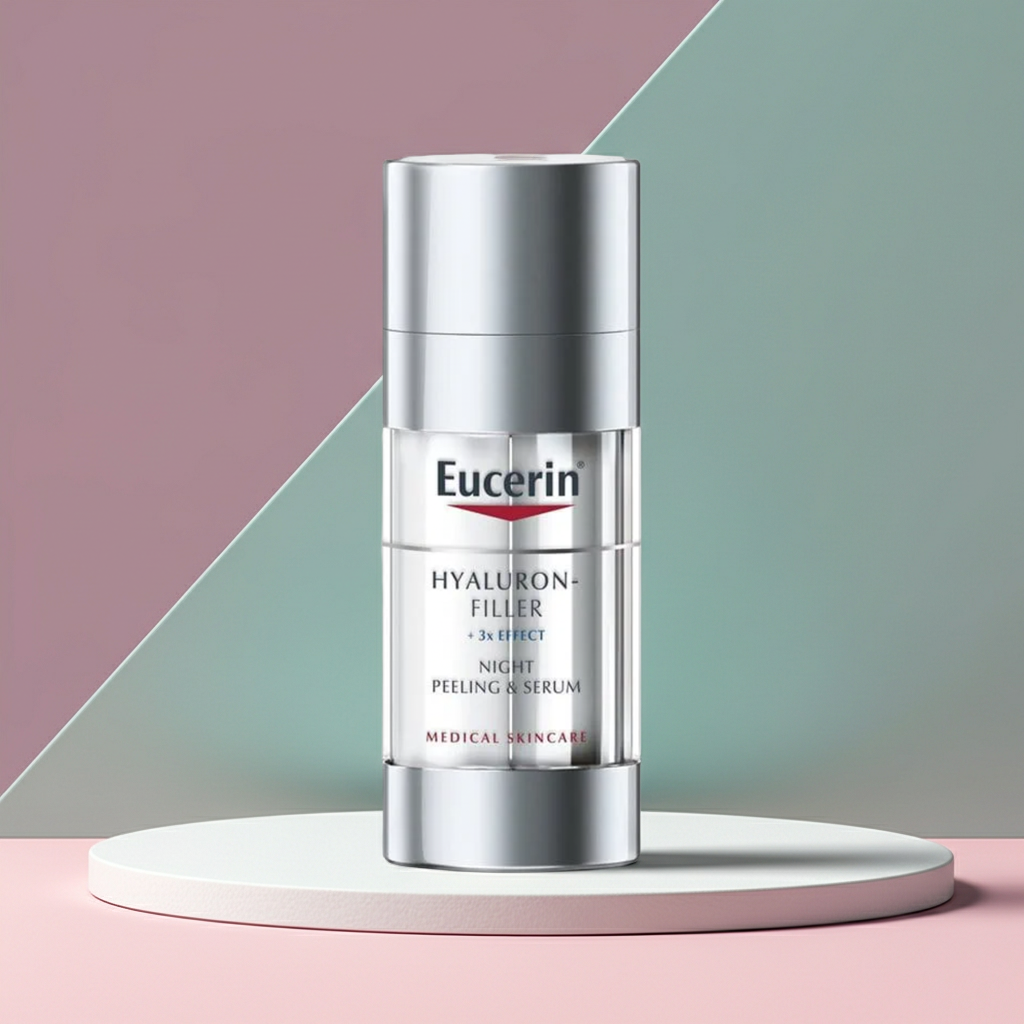 Eucerin Hyaluron Filler Night Peeling & Serum 2x15ml