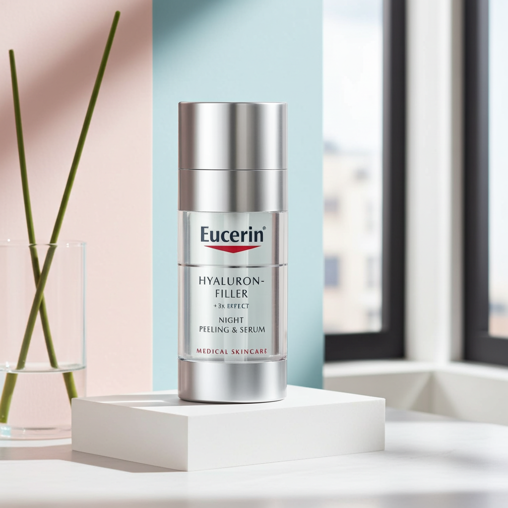 Eucerin Hyaluron Filler Night Peeling & Serum 2x15ml