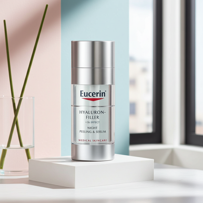 Eucerin Hyaluron Filler Night Peeling & Serum 2x15ml