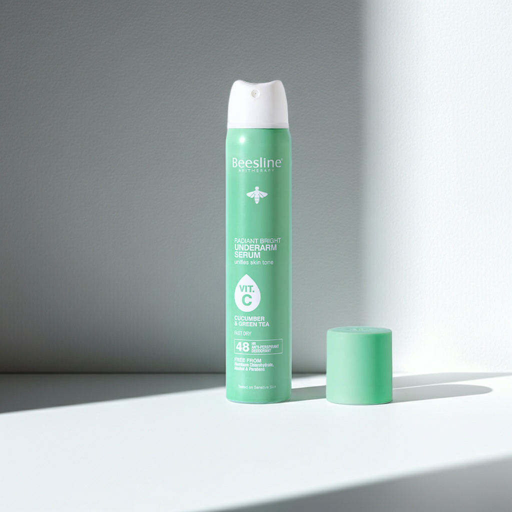 Beesline Radiant Underarm Serum – Cucumber & Green Tea 150ml