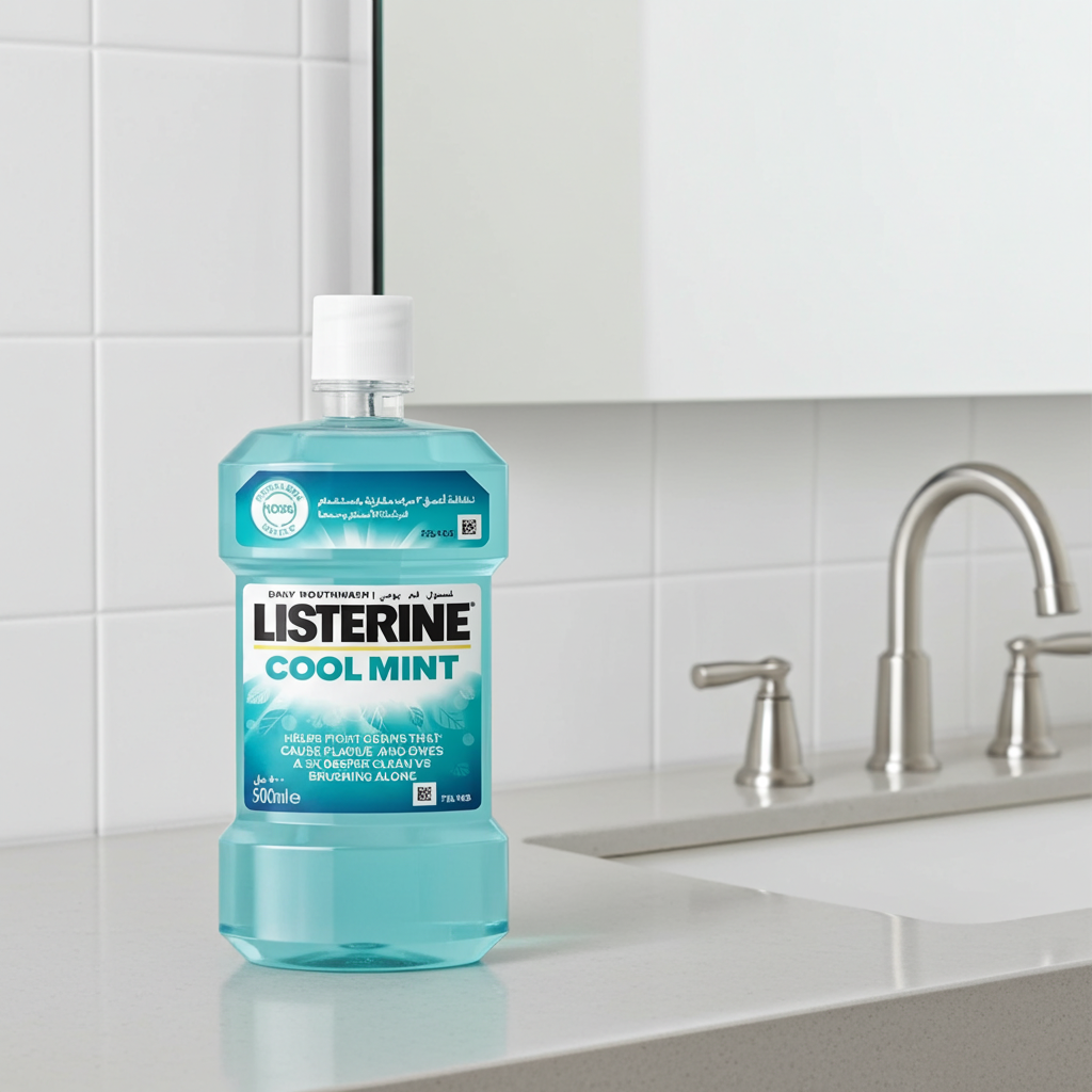 Listerine Cool Mint Daily Mouthwash 250mL