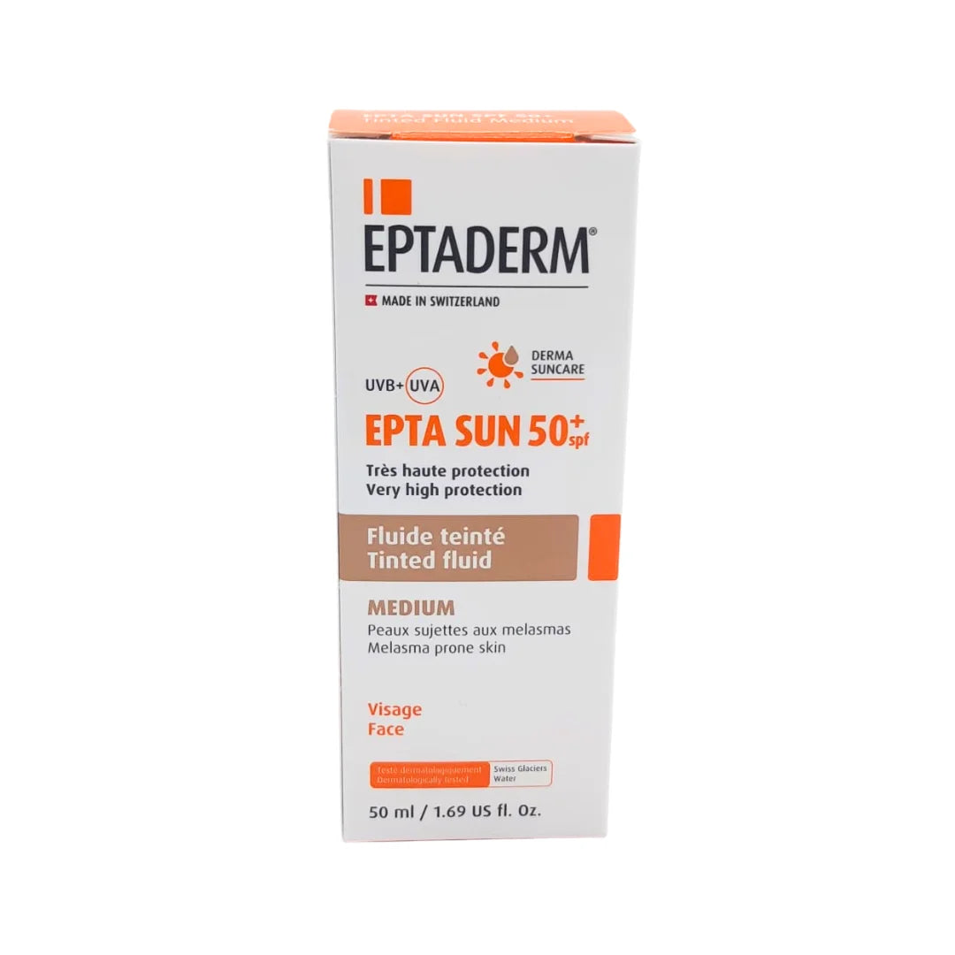 Eptaderm Epta Sun SPF50+ Tinted Fluid 50ml