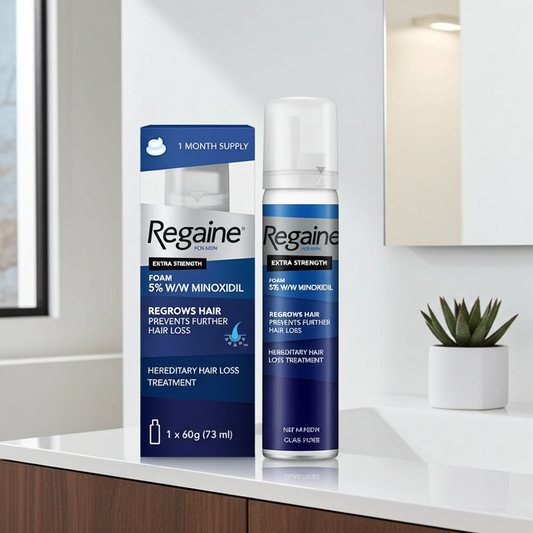 Regaine Regrows Hair Foam 5% Minoxidil For Men, 73ml