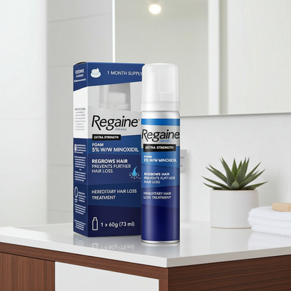 Regaine Regrows Hair Foam 5% Minoxidil For Men, 73ml