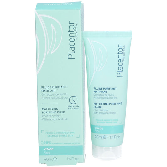Placentor Vegetal Mattifying Purifying Fluid 40ml