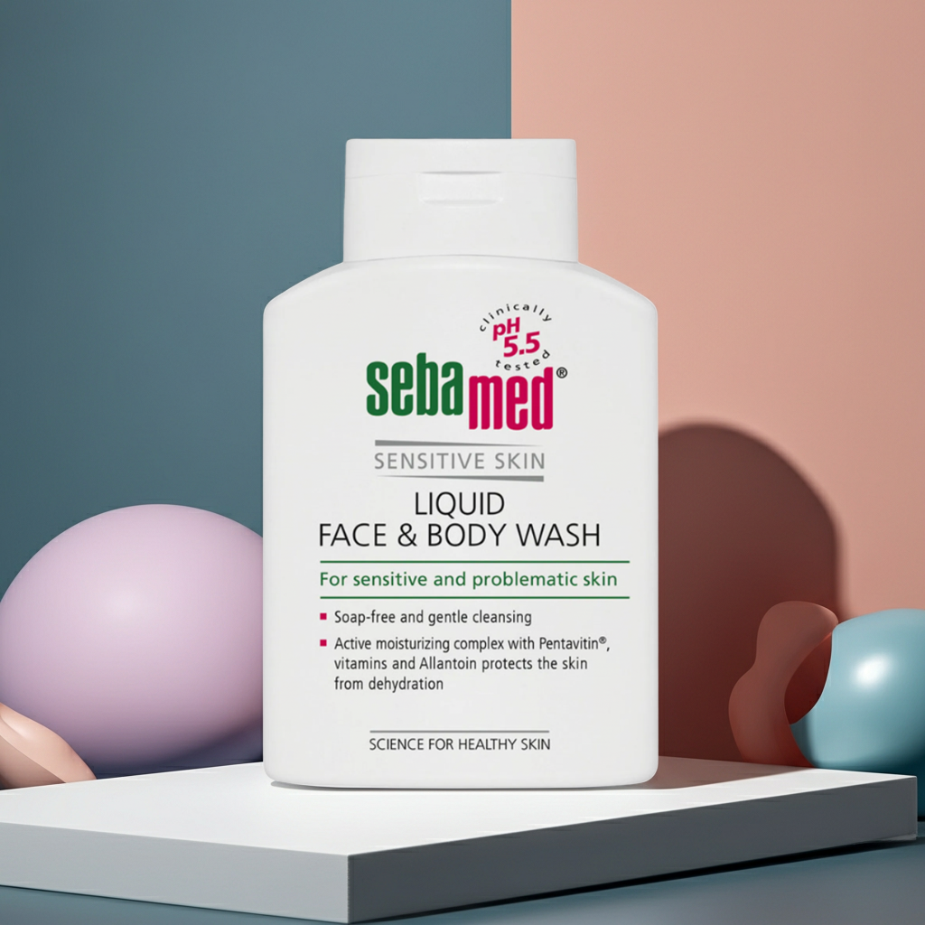 Sebamed Olive Liquid Face & Body Wash 200ml