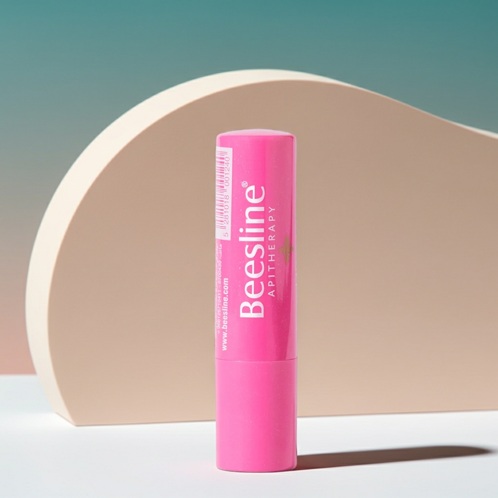 Beesline Lip Care Shimmery Strawberry 4g
