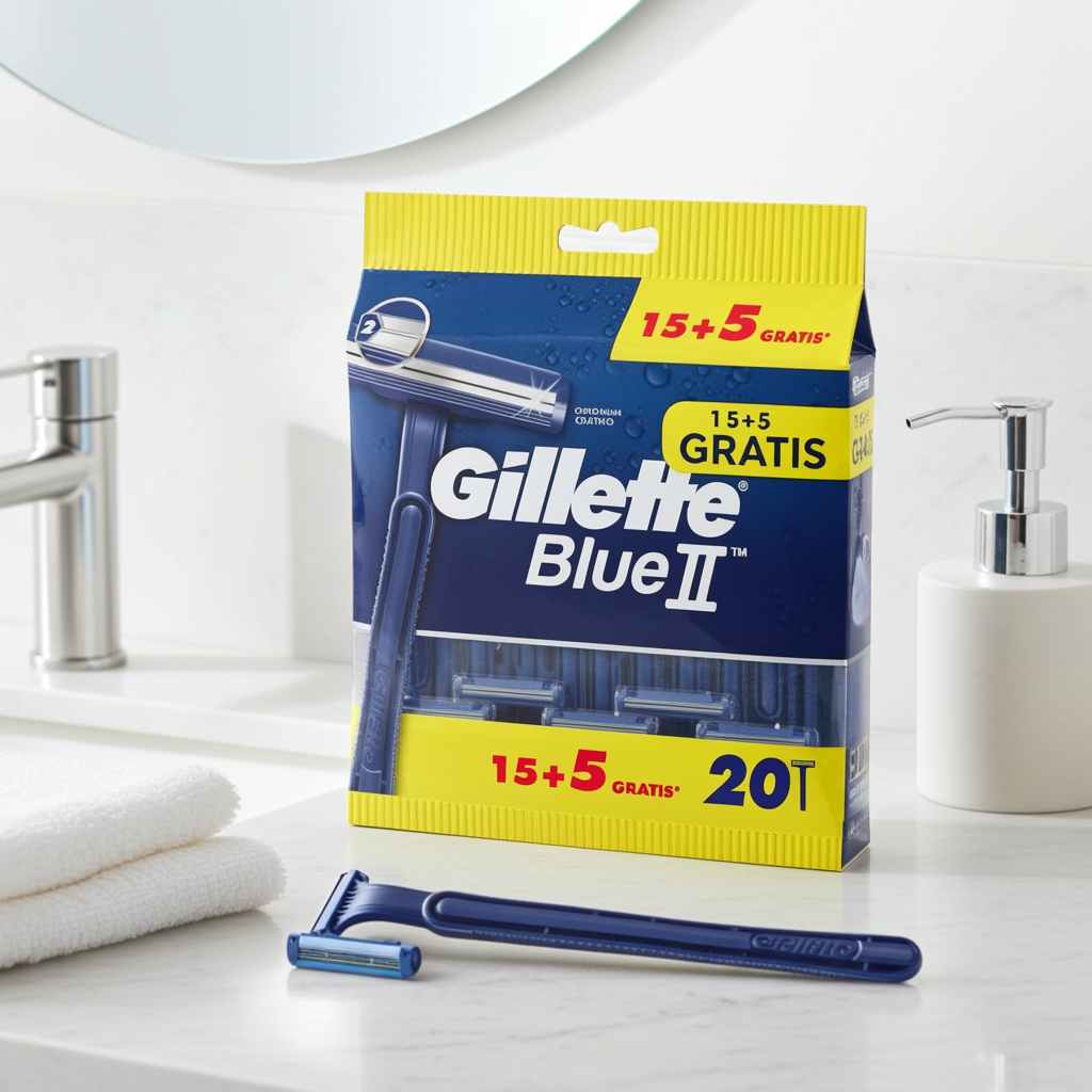 Gillette Blue II Disposable Razors 20S