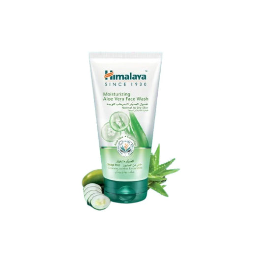 Himalaya Moisturizing Aloe Vera & Cucumber Face Wash 150ml