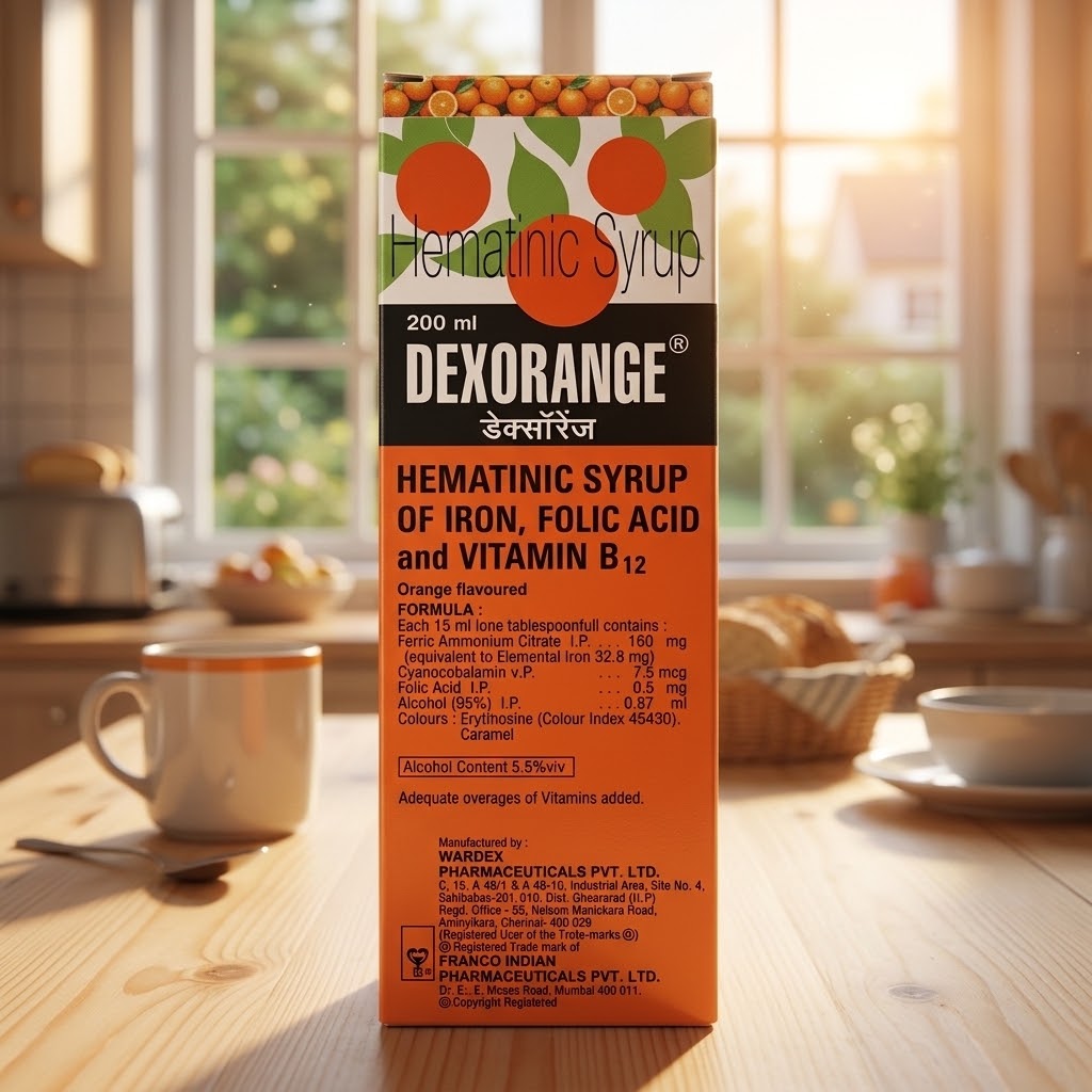 Dexorange Iron Supplement Syrup 200 ml