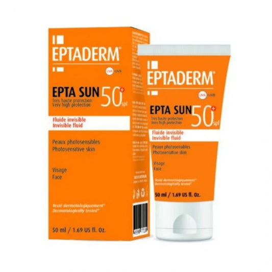 EPTA SUN 50+ SPF INVISIBLE FLUID 50ML