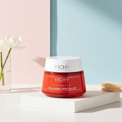 Vichy Liftactiv Collagen Specialist Anti-Ageing Day Cream 50ml – Firms & Reduces Wrinkles