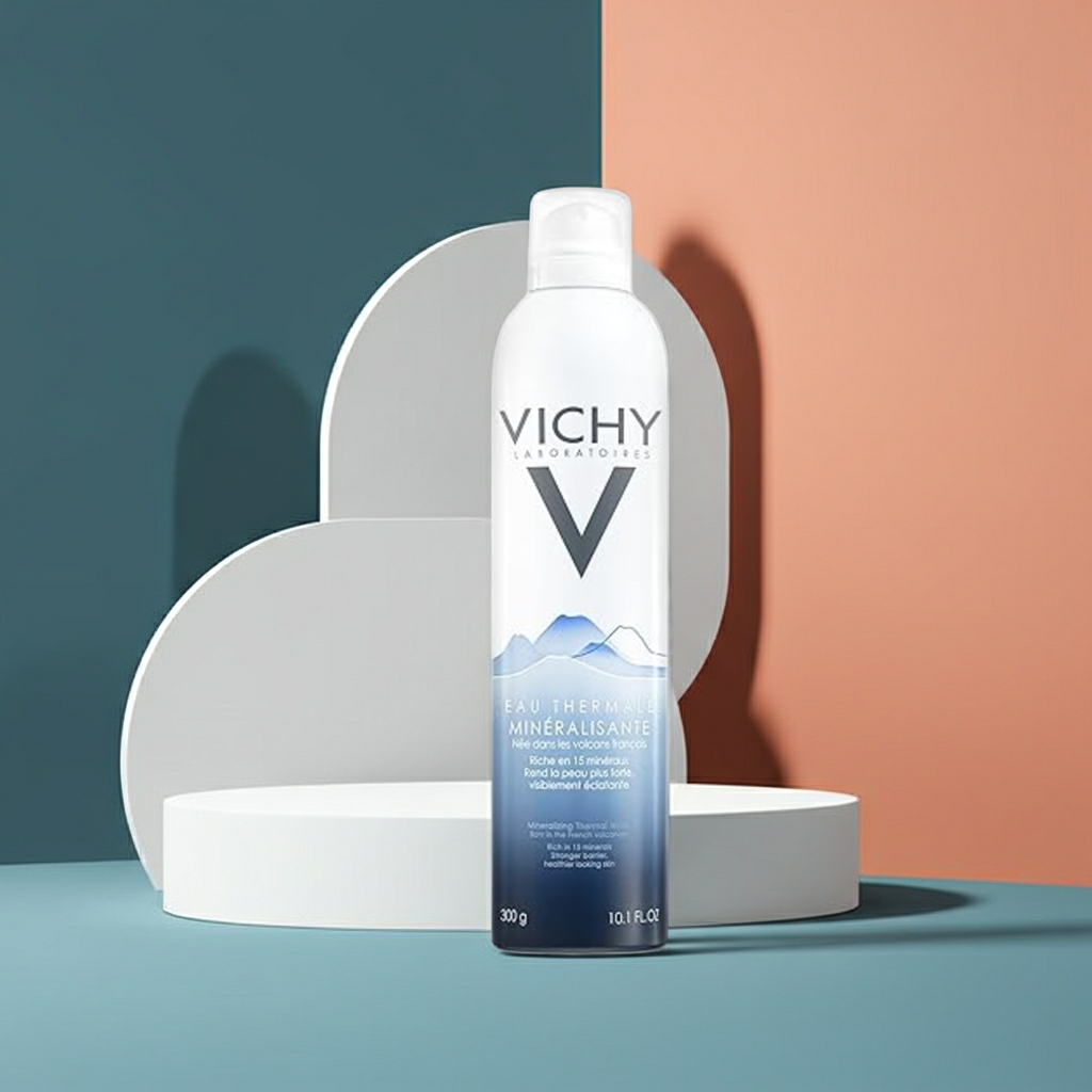 Vichy Mineralising Thermal Water Spray 200ml – Soothing & Strengthening Facial Mist