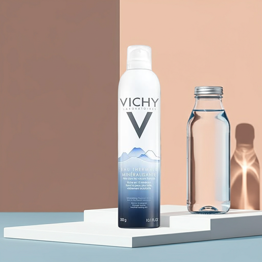 Vichy Mineralising Thermal Water Spray 200ml – Soothing & Strengthening Facial Mist