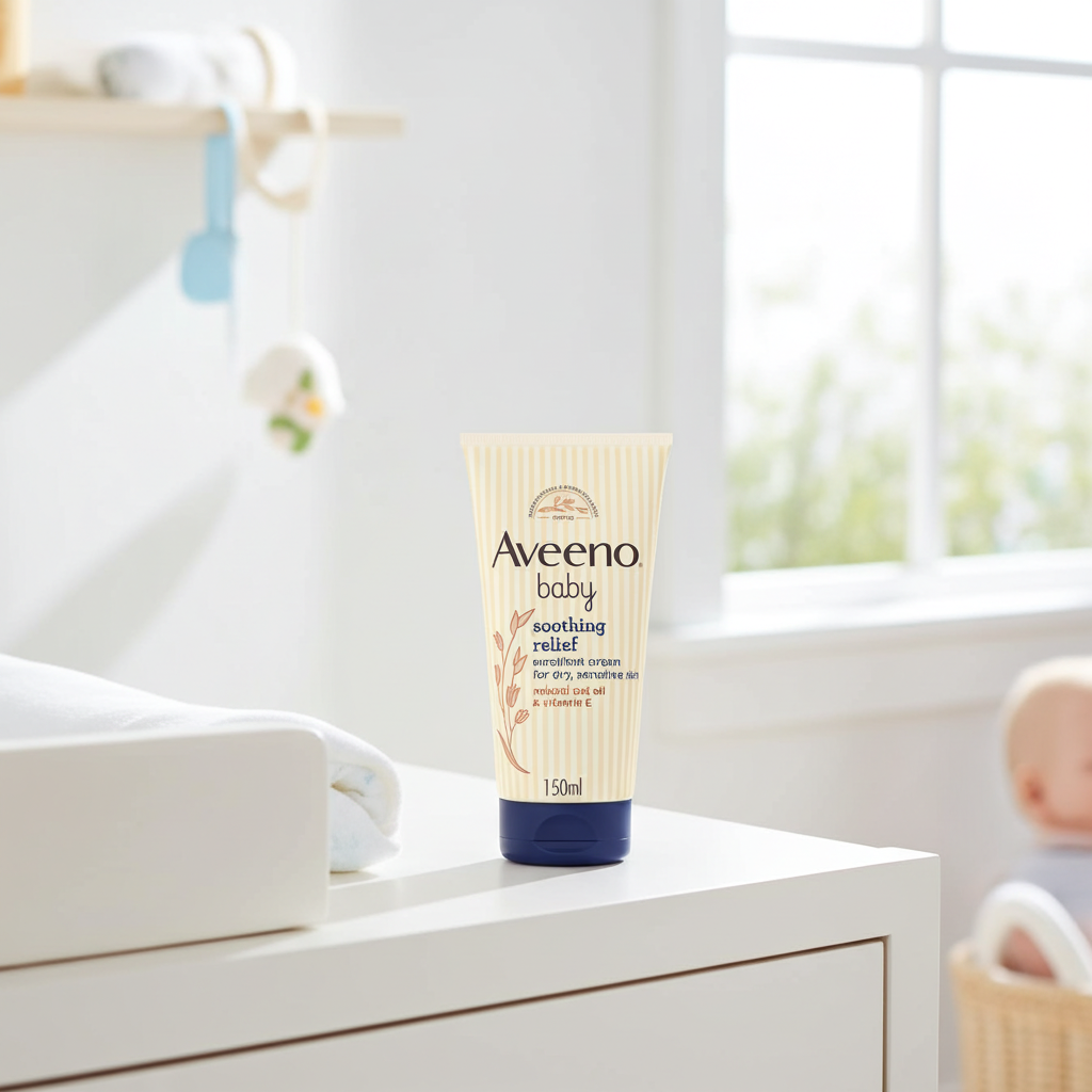 Aveeno Baby Soothing Relief Emollient Cream 150ml