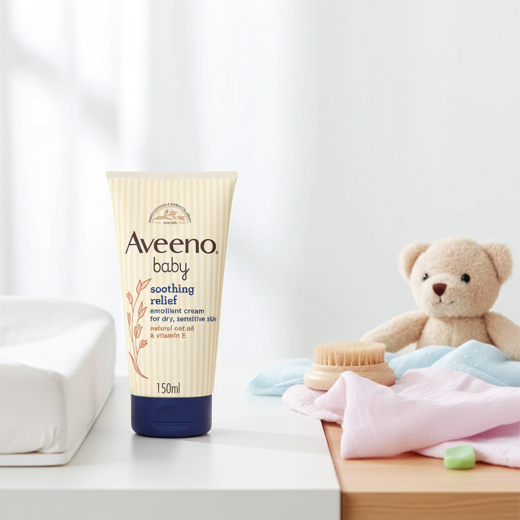 Aveeno Baby Soothing Relief Emollient Cream 150ml