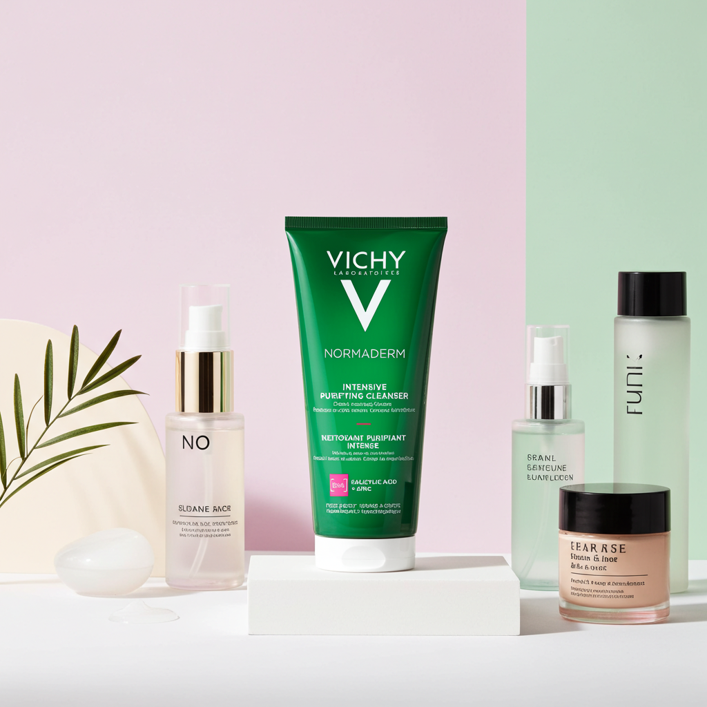 Vichy Normaderm Phytosolution Face Cleanser Gel 200ml – For Oily & Acne-Prone Skin with Salicylic Acid
